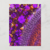 Floral Garden Postkarte (Vorderseite)