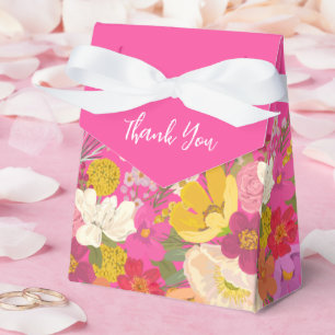 Floral Garden Summer Brautparty Vielen Dank Geschenkschachtel