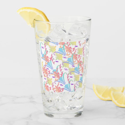 Floral Garden Tumbler (Vorderseite Ice)