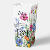 Floral garden wedding geschenkschachtel (Vorderseite)
