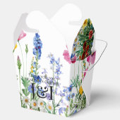 Floral garden wedding geschenkschachtel (Geöffnet)