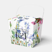 Floral garden wedding geschenkschachtel (Vorderseite)