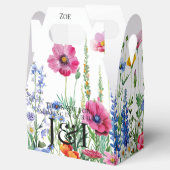 Floral garden wedding geschenkschachtel (Geöffnet)