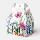 Floral garden wedding geschenkschachtel (Vorderseite)