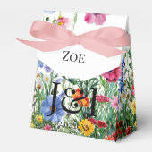 Floral garden wedding geschenkschachtel (Vorderseite)