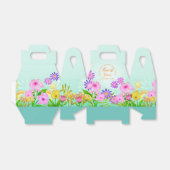 Floral Garden Zelt Gefallen Box Geschenkschachtel (Ungefaltet)