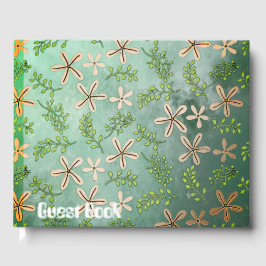 Floral Gästebuch