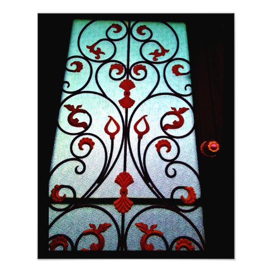 Floral Gate Fotodruck (Vorne)