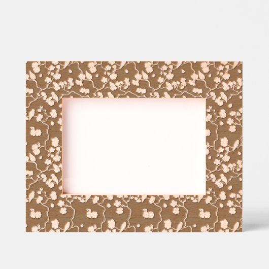 Floral Geätzte Rahmen (Vorderseite)