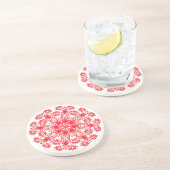 Floral Geblüht Motif Untersetzer (Seite)