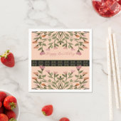 Floral gemischtes Elegant Serviette (Beispiel)