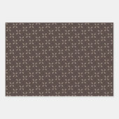 Floral geometry geschenkpapier set (Vorderseite 3)