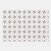 Floral geometry geschenkpapier set (Vorderseite 2)