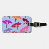 floral gepäckanhänger (Vorderseite horizontal)