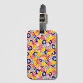 Floral Gepäckanhänger (Vorderseite Vertikal)