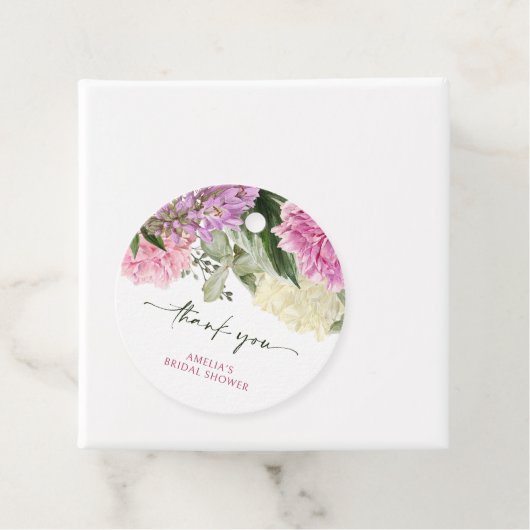 floral geschenkanhänger (Beispiel)