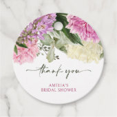 floral geschenkanhänger (Vorderseite)