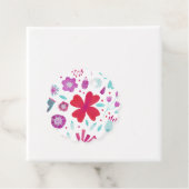 Floral Geschenkanhänger (Beispiel)