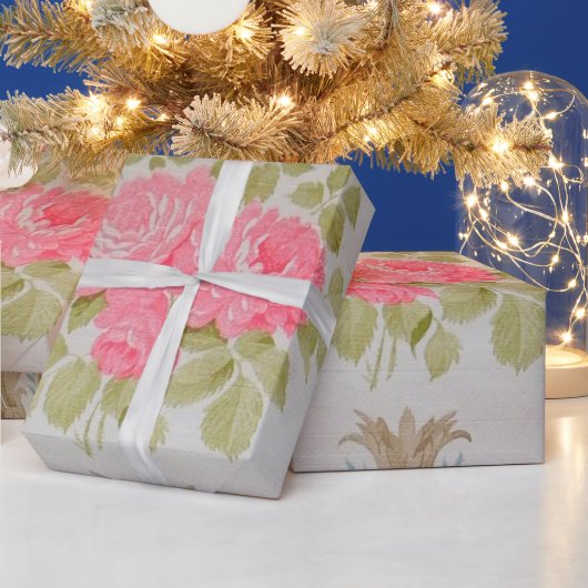 floral geschenkpapier (Feiertage)