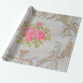 floral geschenkpapier (Ungerollt)