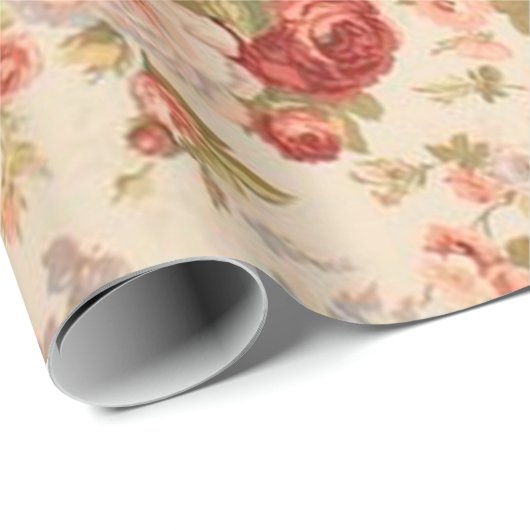 floral geschenkpapier (Rolleneckpunkt)