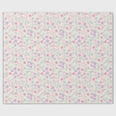 Floral Geschenkpapier (Flach)