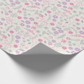 Floral Geschenkpapier (Ecke)