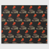 Floral Geschenkpapier (Flach)