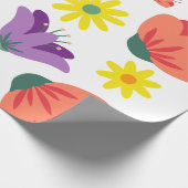 floral geschenkpapier (Ecke)