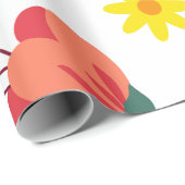 floral geschenkpapier (Rolleneckpunkt)