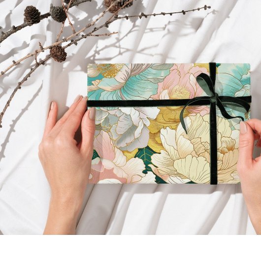 floral geschenkpapier