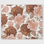 floral geschenkpapier (Flach)