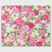 floral geschenkpapier (Flach)