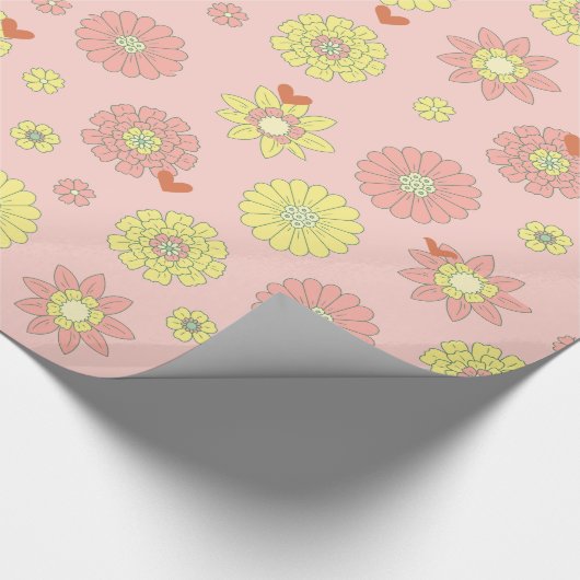 floral geschenkpapier (Ecke)