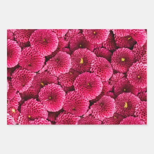 floral geschenkpapier set (Vorderseite 3)