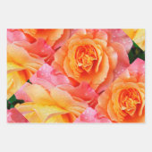 floral geschenkpapier set (Vorderseite)