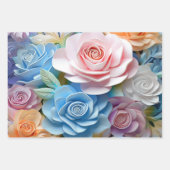 floral geschenkpapier set (Vorderseite 2)