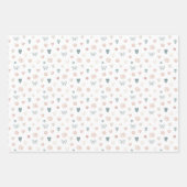 Floral Geschenkpapier Set (Vorderseite 2)