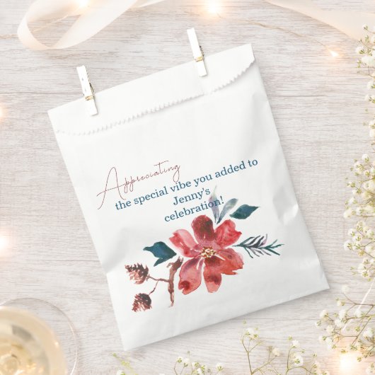 floral geschenktütchen (Ausgeschnitten)