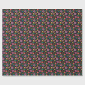 Floral Geschenkwrap Fett Bohemisch Avantgarde Geschenkpapier (Flach)