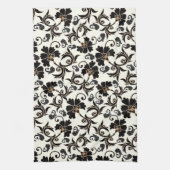 floral geschirrtuch (Vertikal)