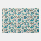 floral geschirrtuch (Horizontal)