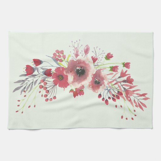 floral geschirrtuch (Horizontal)