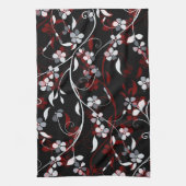 floral geschirrtuch (Vertikal)