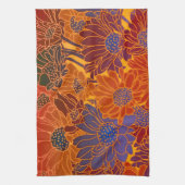 floral geschirrtuch (Vertikal)