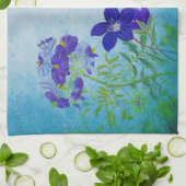 floral geschirrtuch (Gefaltet)