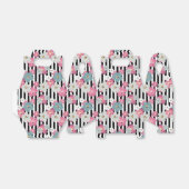 floral, gestreift geschenkschachtel (Ungefaltet)