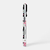 floral, gestreift iPhone hülle (Rechte Seite)