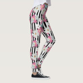 floral, gestreift leggings (Rechts)