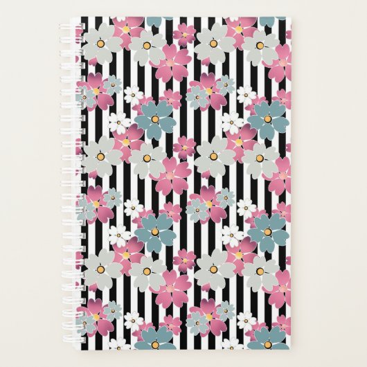 floral, gestreift planer (Vorderseite)